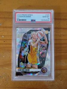 2024-25 Prizm Ice #127 Cameron Brink Rookie Card PSA 10 Gem Mint RC Sparks - Picture 1 of 1