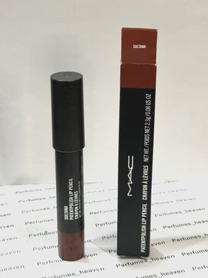 MAC Patentpolish Lip Pencil SULTANA  Full Size  2.3g New With Box - Image 1 of 2