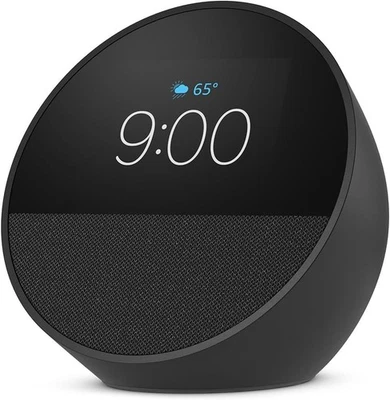 Amazon Echo Spot 2nd Gen Smart alarm clock w/ vibrant sound + Alexa (H9) - Image 1 of 4