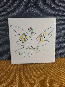 Dekorfliese Picasso Friedenstaube aus Spanien. (PT2) - Bild 1 von 13