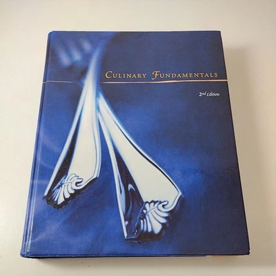 Culinary Fundamentals 2nd Edition Johnson & Wales University Textbook Hardcover - Image 1 of 4