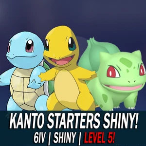 Pokemon Legends ZA Kanto Starters Shiny 6IV listo para la batalla!! - Imagen 1 de 36