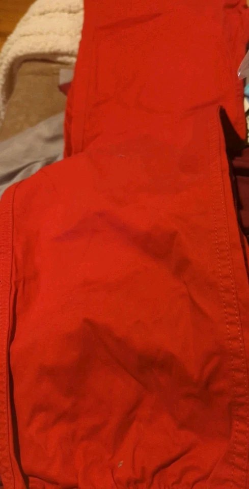 Calça cargo Jordan Craig Fire vermelha slim fit 36x34 última par nova com etiquetas  - Imagem 1 de 4