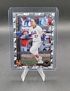 2025 Topps Series 1 Spring Training Parallel Mark Vientos #174 New York Mets - Picture 1 of 2