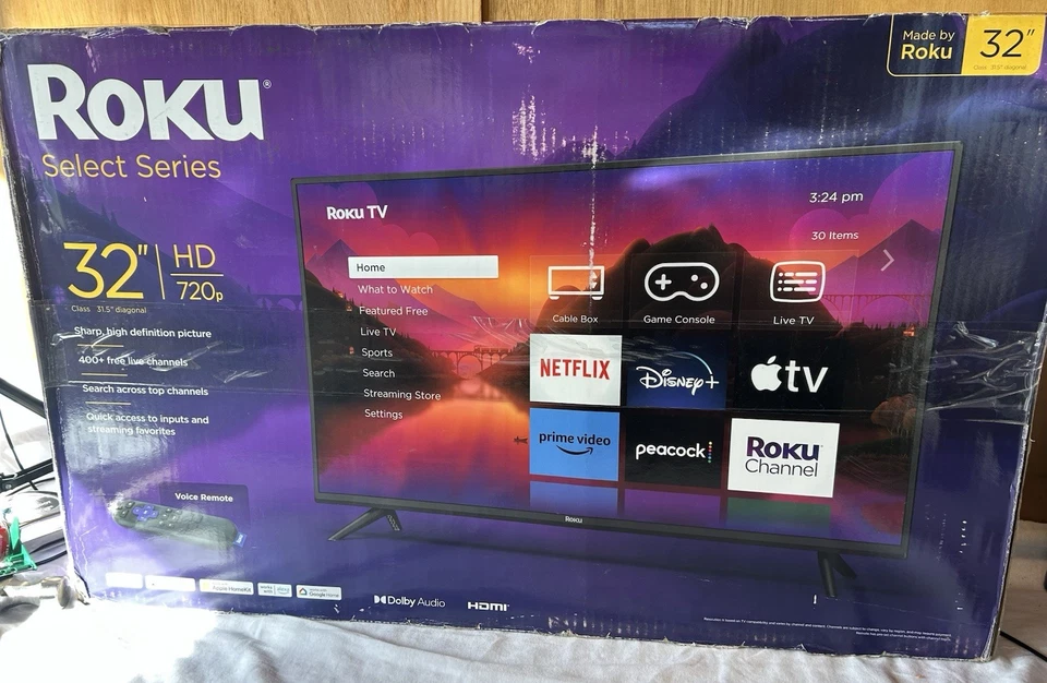 Roku Smart TV 720p 32-inch - Image 1 of 4