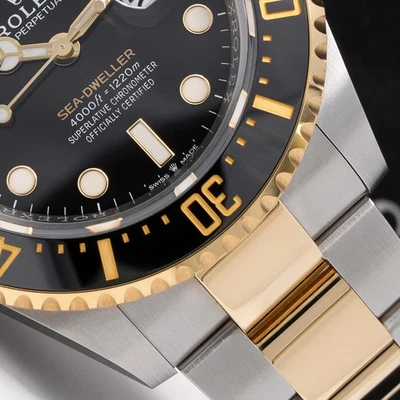 Rolex Sea-Dweller 2021, 126603, 43 mm, acero, esfera negra, pulsera Oyster, caja... Foto 1 de 4