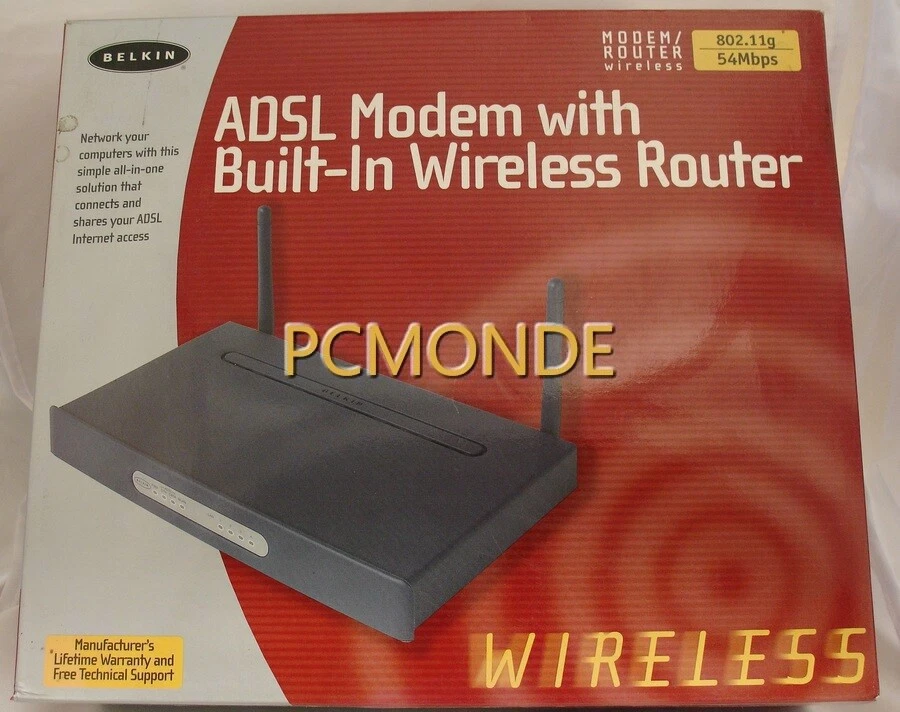 Belkin 802.11g Wireless Modem Router - Grade A (F5D7630-UK-4A) - Image 1 of 1