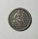 1842 Seated Liberty Dime Nice Original Fine