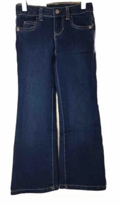 Faded Glory Kids Bootcut Jeans for Girls Size 5 - Adjustable Waist for Comfort - Picture 1 of 11