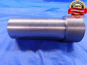 SHOP MADE 2 1/8 12 THREAD PLUG GAGE 2.125 2.1250 2 1/8"-12 INSPECTION - Picture 1 of 1
