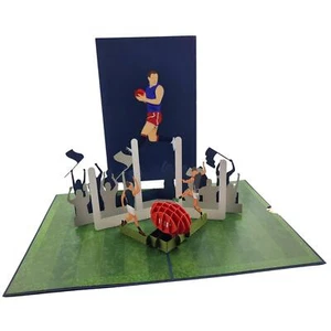 Australian Football Pop Up Card - Bild 1 von 5