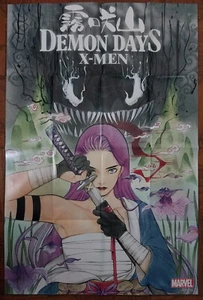 2021 NEW X-Men Demon Days Marvel Comics Promo Poster 24x36 Peach Momoko Xmen - Picture 1 of 3