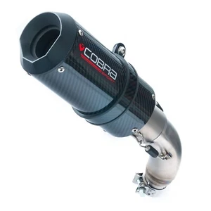 Cobra Sport Suzuki SV650 & SV650 X Exhaust GP Carbon Half System MCSZ02S002-CF - Picture 1 of 7
