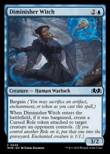 Diminisher Witch X4 (Wilds of Eldraine (2023)) MTG (NM) *CCGHouse* Magic - Picture 1 of 1