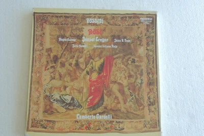 ROSSINI, Moses Sacred Opera Lamberto Gardelli Hungaroton 3-LP SCPX JOZSEF GREGOR - Image 1 of 4