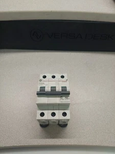 Ge EP103UL Miniature Circuit Breaker, 6A, 277/480 VAC, 3 Pole. TEST GOOD. - Picture 1 of 7