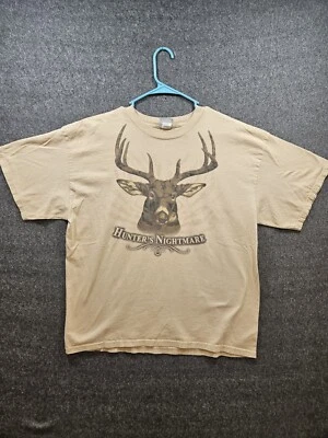 Camisa De Colección Y2K Años 2000 Patrimonio Nacional Cazador Pesadilla Ciervo Buck Animal XL Foto 1 de 4