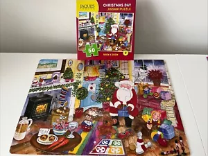 JAQUES OF LONDON PUZZLE - WEIHNACHTSTAG 50 XL TEILE - Bild 1 von 10