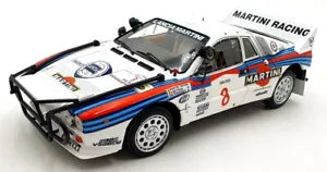 Kyosho scala 1/18 pressofuso 08306J Lancia Rally 037 1985 Safari #8 Martini Bettega - Foto 1 di 7