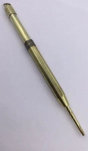 EXQUISITE MECHANICAL LARGE - FANCY GOLD FILLED PENCIL (V512) - Picture 1 of 11