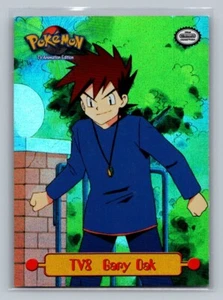 1999 Topps Pokemon TV Animation Rainbow Holo Foil Smooth Puzzle #TV8 Gary Oak - Picture 1 of 2