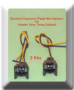 2 Kits Connector of Variable Valve Timing Solenoid VVT272 Fits: BMW M3 2008-2012 - Bild 1 von 2