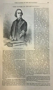 1876 Sam Adams American Revolution illustrated - Picture 1 of 6