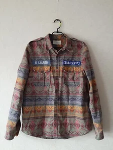 Denim & Supply Ralph Lauren Camisa Manga Larga Estilo Militar - Imagen 1 de 8