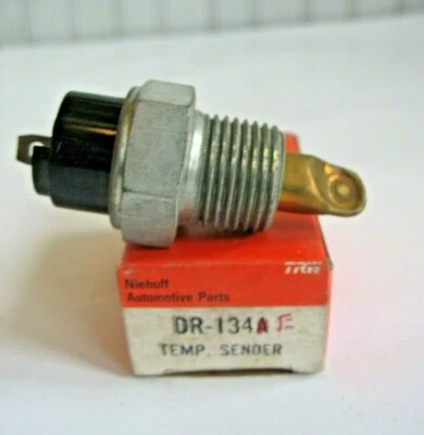NOS NIEHOFF DR-134E/TS-11 TEMPERATURE SENDER 63-81 BUICK OLDS PONTIAC CHEVROLET - Image 1 of 3