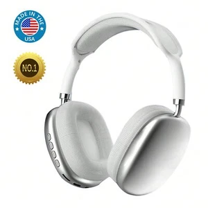 Rich Bass Clear Calls ANC Wireless Headphones for Office Travel, iOS/Android - Picture 1 of 19