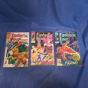 Fantastic Four Lot of 3 1992-93 with Unlimited 1 & 351, 373 Marvel Comics - Picture 1 of 4