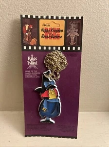Ciondolo smalto strega Hanna Barbera Winsome 1978 ciondolo tono oro COLLANA vintage - Foto 1 di 2