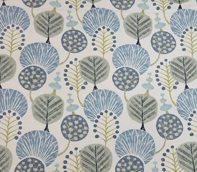 Pyper in Slate BTY Richloom 80% Cotton / 20% Linen 54" Wide Trees - Image 1 of 2