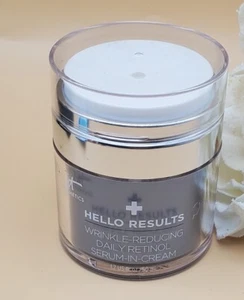 It Cosmetics Hello Results Wrinkle Reducing Daily Retinol Serum-in-Cream 1.7 fl - Picture 1 of 5
