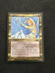 Essence Vortex Card 1995 Ice Age Magic the Gathering Pack Fresh Un Played - Picture 1 of 4