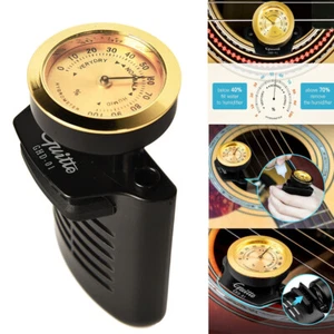 Acoustic Guitar Classical Guitar Sound Holes Guitar Humidifier Black 2-In-1 - Picture 1 of 12