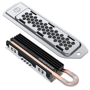 PS5 Heatsink SSD Cover Set, M.2 Nvme PS5 SSD Heatsink, Metal Heat Dissipation - Picture 1 of 9