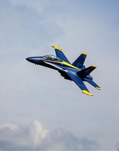E-Flite F-18 Blue Angels 80mm Airplane - Picture 1 of 3