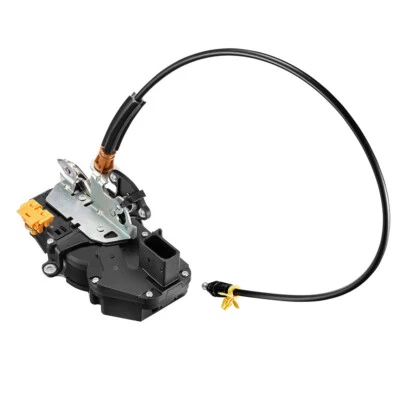 Door Lock Latch Actuator & Cable LH Left Driver Front For 10-14 Chevy Silverado - Image 1 of 4