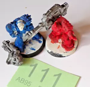 G#111 GW ROGUE TRADER 2 X SPACE MARINE HEAVY WEAPONS - Picture 1 of 2