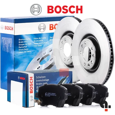 Kit Dischi e Pastiglie Freno Anteriore Bosch Per Nissan Micra V dal 12.2016 Foto 1 de 4