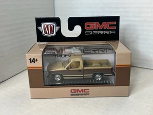 M2 Machines 1989 GMC Sierra 1500 NEW 23-03 1:64 WALMART WMTS17 Brown Tan 2 Tone - Picture 1 of 7