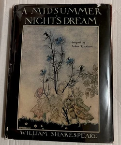 Shakespeares Sommernachtstraum Buch mit Arthur Rackham Illustrationen 1977 - Bild 1 von 20