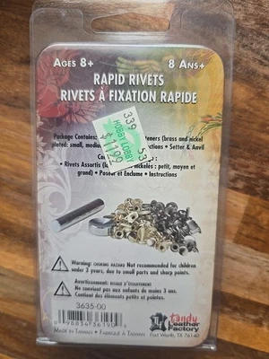 Kit de remaches y setter rápidos 3635 Nip de Tandy Leather Foto 1 de 4