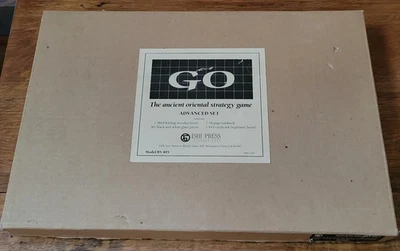 "GO" Ancient Oriental Strategy Game ADVANCED SET - ISHI Press -NEVER PLAYED - Image 1 of 4