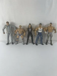 Lote De 5 Figuras De Acción DE Colección wwe wwf wrestling Jakks Pacific - Imagen 1 de 9