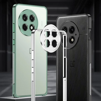 For OnePlus 13, Phone Case Metal Aluminum Hippocampus Buckle Frame Border Side - Image 1 of 4