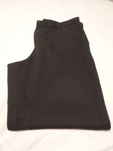 2x Boys Black School Trousers. Asda. George. Age 14-15. regular leg - Picture 1 of 5