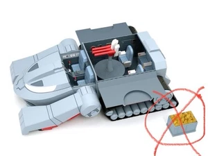 Thundercats Ultimate Thundertank Fahrzeug Super 7 ohne Erzkiste Zubehör - Bild 1 von 7