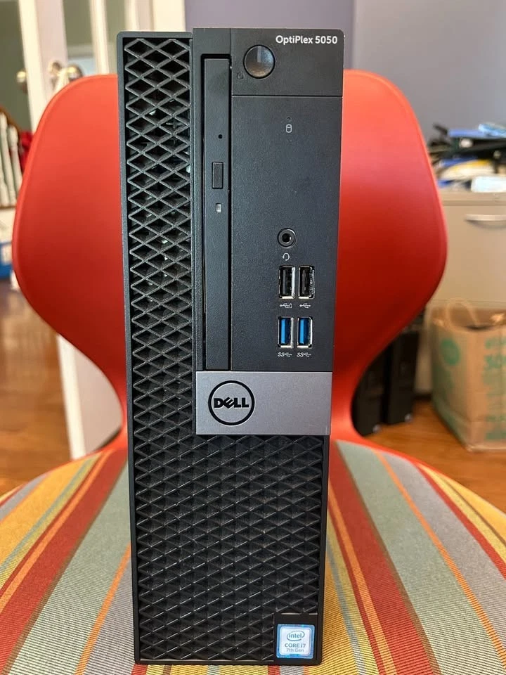 Dell OptiPlex SFF 5050 256GB SSD i7-7700 16GB RAM Win11 Pro Office Pro WiFi - Image 1 of 1